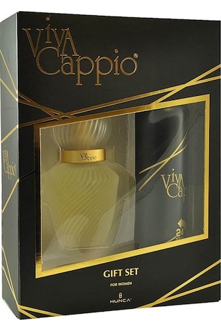 Huncalife Viva Cappio Kadın Parfüm EDT 60 ML + Deodorant 150 ML Huncalife Viva Cappio Kadın Parfüm EDT 60 ML + Deodorant 150 ML