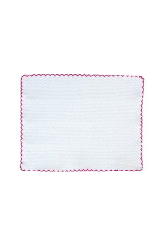 Bebekevi 755 6 Parça Penye Mendil 25 x 25 CM Pembe