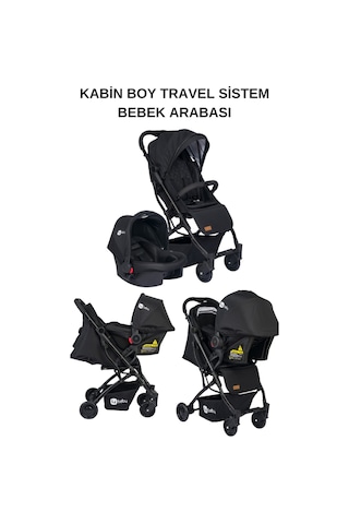 Yeni Doğan Bebek Çeyiz Seti Kabin Boy Bebek Arabası Puset Park Beşik Salıncak Yürüteç Oyun Halısı... Siyah