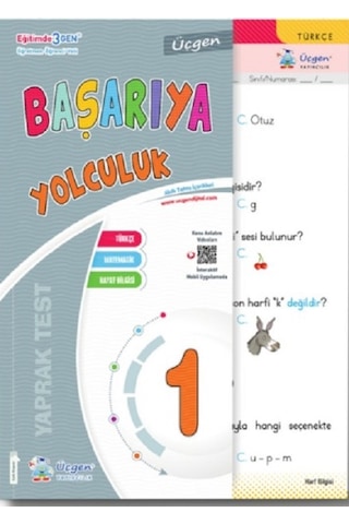 Üçgen 1.sınıf Başarıya Yolculuk Yaprak Test + Hafta Sonu Ödevlerim 2.dönem Konuları