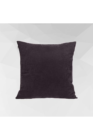 Cortibo Barcelona Kadife Dokulu Kırlent Kılıfı 45x45cm Antrasit Diğer