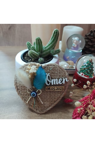 Mıknatıslı Dekoratif Ahşap Jüt Magnet 10'lu Mıknatıslı Dekoratif Ahşap Jüt Magnet 10'lu
