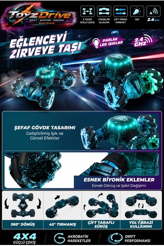 Driftx Kumandalı Drift Araba