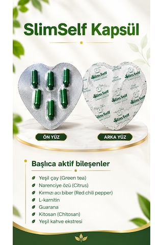 Slimself Premium Form Kapsül Bitkisel İçerikli 30 Day