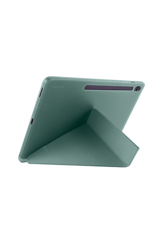 Samsung Galaxy Tab S10 Fe Plus Sm-x620 13.1 İnç Uyumlu Katlanabilir Kalemlikli Standlı Akıllı Kılıf Kapaklı Kılıf