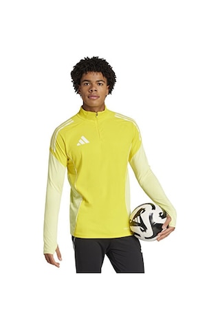 Adidas Tiro25c Tr Top Erkek Futbol Antrenman Uzun Kollu Tişört Jı8956 Sarı Sari