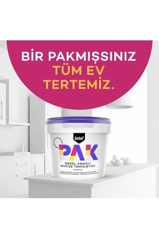 Selsil Pak Mucizevi Temizleyici 2'li Paket Adet 2x500 Gr