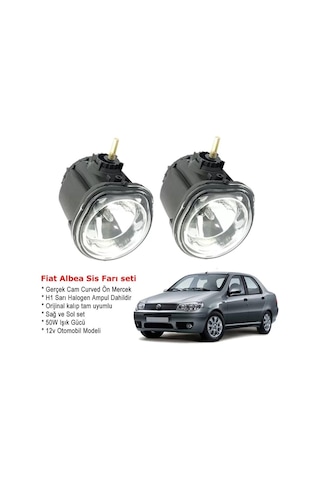 Aem Fiat Albea Sis Lambası Farı Sağ Sol Takım Asm35 1500a