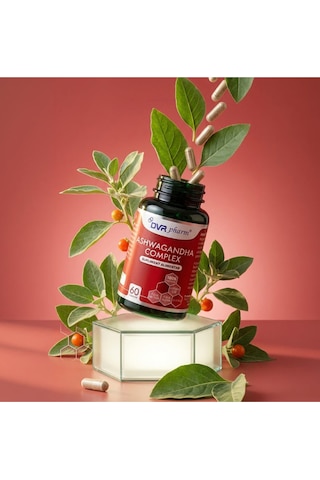 Ashw.aga.nd.a Complex 60 Kapsül Adaptogen & Stress Dengeleyici Bitkisel Formül