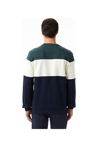 Nautica Erkek Yeşil Classic Fit Sweatshirt Desenli K57082t Yeşil