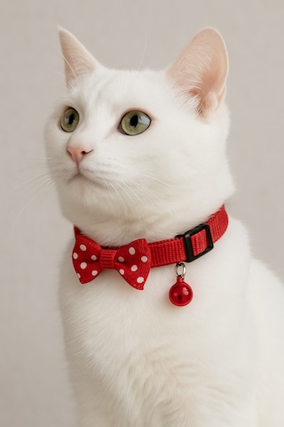 Mıt Kedi Boyun Tasması Papyonlu Mıt Kedi Boyun Tasması Papyonlu