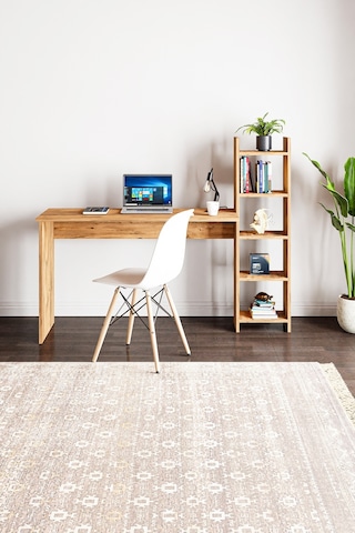 Kitaplıklı Fonksiyonel Çalışma Masası Atlantik Çam