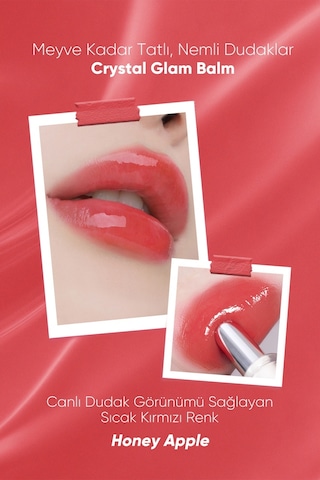 Clio Crystal Glam Balm 04 Honey Apple