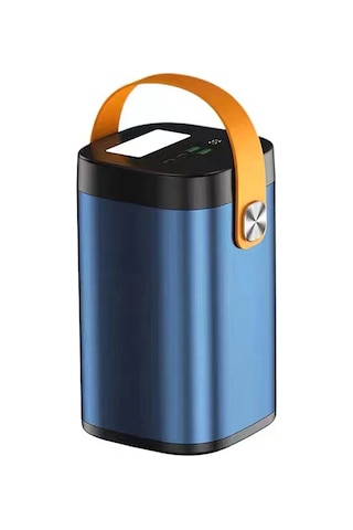 120000 Mah Powerbank, Hızlı Şarj 22.5w , Led Gösterge, El Feneri, Çift Usb, Güvenli Ve Taşınabilir. Mavi