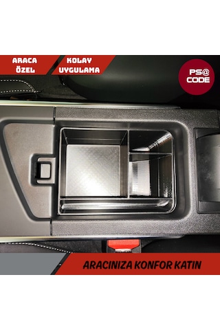 Renault Megane 4 Orta Konsol Saklama Kutusu