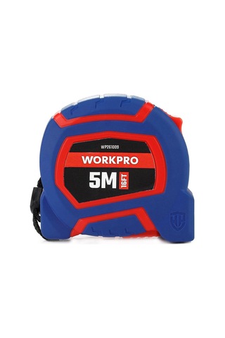 Workpro Wp261009 5mx19mm/16ft. Naylon Kaplama Sarı Çelik Şerit Metre Standart