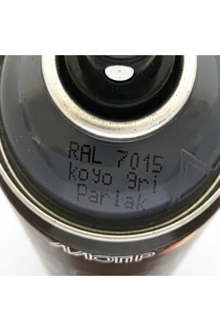 Motip Carat Ral 7015 Sprey Boya 400ml - Parlak Koyu Gri Çok Renkli