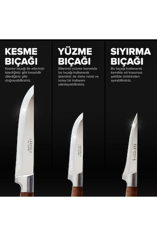 Lazoğlu Sürmene Trabzon 6'lı Kurban Bıçak Seti 6'lı Set