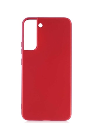 Zore Galaxy Uyumlu S22 Plus Kılıf Msra Premier Silikon Kapak - Kırmızı Kırmızı