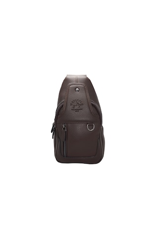 Westpolo Crossbody Unisex Çapraz Ayarlanabilir Askılı El Göğüs Ve Omuz Çantası Kahverengi