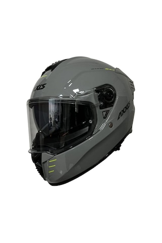 Axxis Hawk Full Face Güneş Vizörlü Motosiklet Kaskı Nardo Gri