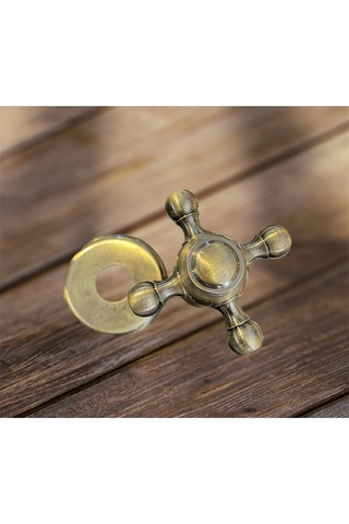 İsaoğlu Yapı Taharet Musluğu Antik Mat Gold Taharat Musluğu Vintage Model Ara Musluk Antik Taharet Gold Altın