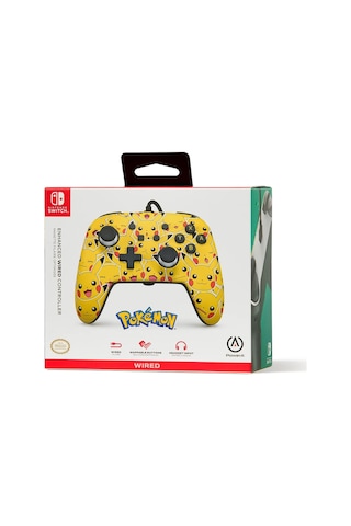 Nintendo Switch Kablolu Oyun Kolu Lisanslı Pikachu Moods