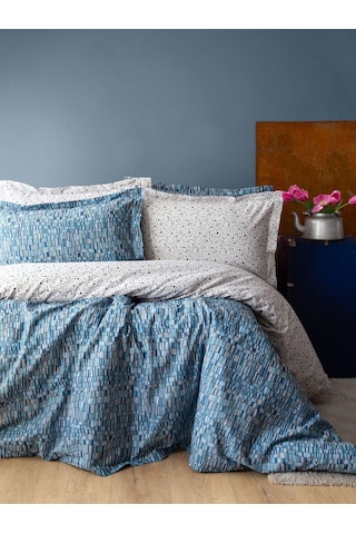 Senses Leros Complete Takımı İndigo Çift Kişilik Indigo
