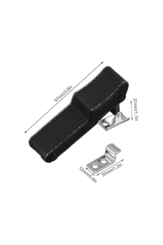 Adet Esnek Kauçuk Çekme Mandalı, Ön Depolama Rafı Mandalı Orta Termoplastik Elastomer Tekne Mandalı D O S202412241601 Diğer
