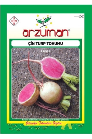 Arzuman Çin Turp Sebze Tohumu