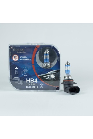 Delco U.s.a Hb4 9006 +%150 X-treme Vision Fazla Işık Ampul
