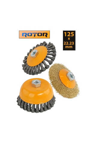 Rotor 125x22,23 Mermer Ahşap Granit Demir Fayans Kesme Disk Ful Set 11 Parça