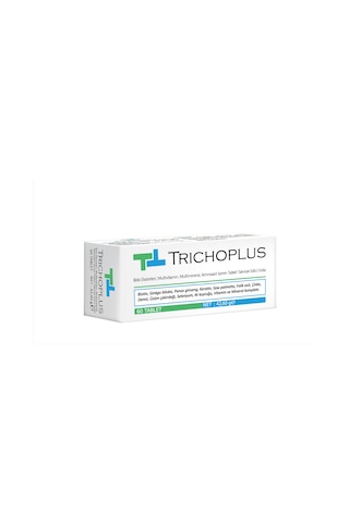Trichoplus Gıda Takviyesi Tablet 60 Kapsül Trichoplus Gıda Takviyesi Tablet 60 Kapsül