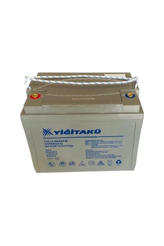 12V 90Ah 80 Ah Ebatında Amper Jel Yiğit Akü / 467915164