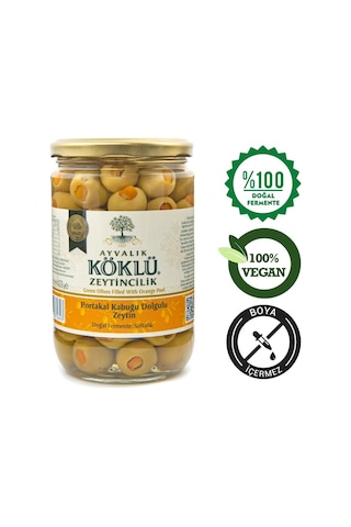 Portakal Kabuğu Dolgulu Zeytin 660 Cc