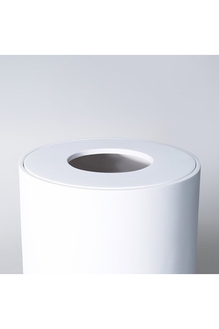 Luxe Büyük Çöp Kovası Beyaz