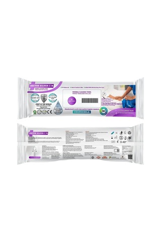 Doctor Silver Ion Perine Temizleme Havlusu 12'li