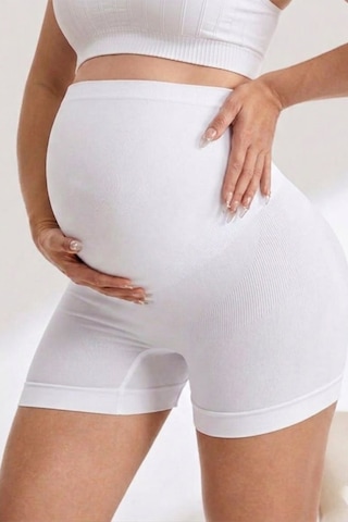 Fit Women Hamile Slip Külot Hamile Lohusa Yüksek Bel Külot 1020-Beyaz