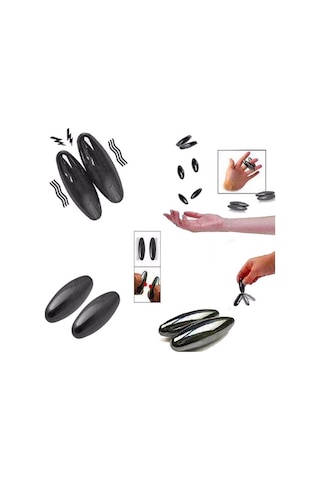 Manyetik Stres Taşı Cırcır Mıknatıs 10 Adet 5 Çift