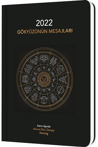Keskin Ajanda Haftalık Astroloji 831095-12 Adet Beyaz