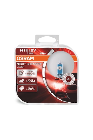 Osram Night Breaker Laser H11 Ampul 64211Nl -%150 Daha Fazla Işık
