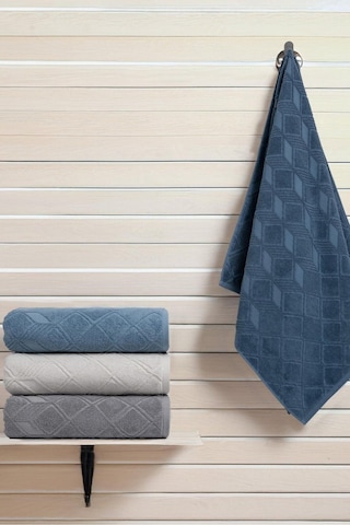 4.lü Kutulu Set %100 Coton Yeni Sezon 50x90cm. Lüks El Ve Yüz Havlu Seti Paloma Diğer