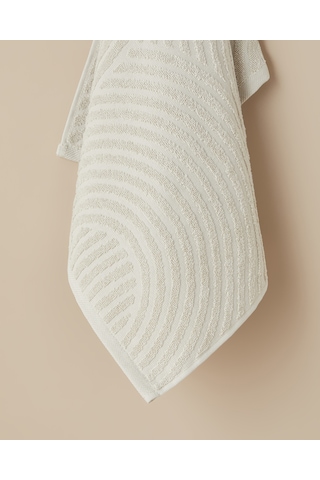 English Home Curve Pamuk Yüz Havlusu 50x70 Cm Bej Bej