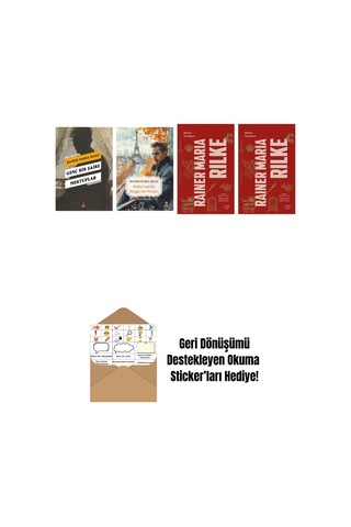 Rainer Maria Rilke 4 Kitap Set + Okuma Sticker'ları