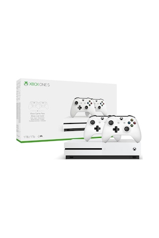 Microsoft Xbox One S 1 TB 2 Kollu Optik Sürücülü Oyun Konsolu