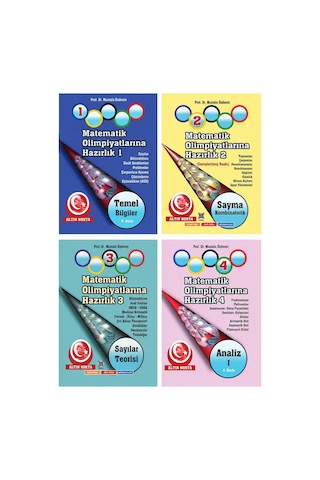 Altın Nokta Yayınları Matematik Olimpiyatlarına Hazırlık-1. 2. 3. Ve 4. Kitap 4 Kitap
