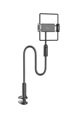 Bix Saiji Ivy 4 Tablet Tutucu Yatak Ve Masa İçin 360 Dönebilir Ayarlanabilir Tablet Standı Siyah