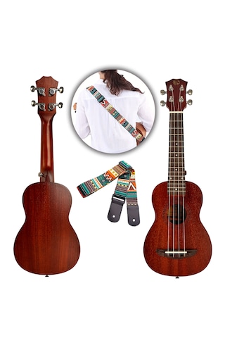 Fourtune Raya UKS-21MN Soprano Ukulele Maun Hakiki Ağaç (ÖZEL SERİ)