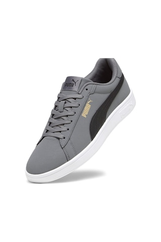 Puma Smash 3.0 Buck Unısex Spor Ayakkabı 39233602 Gri