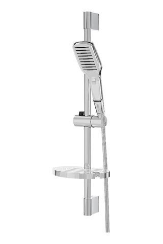 Swing Tepe Başlıklı Duş Seti Komple Krom